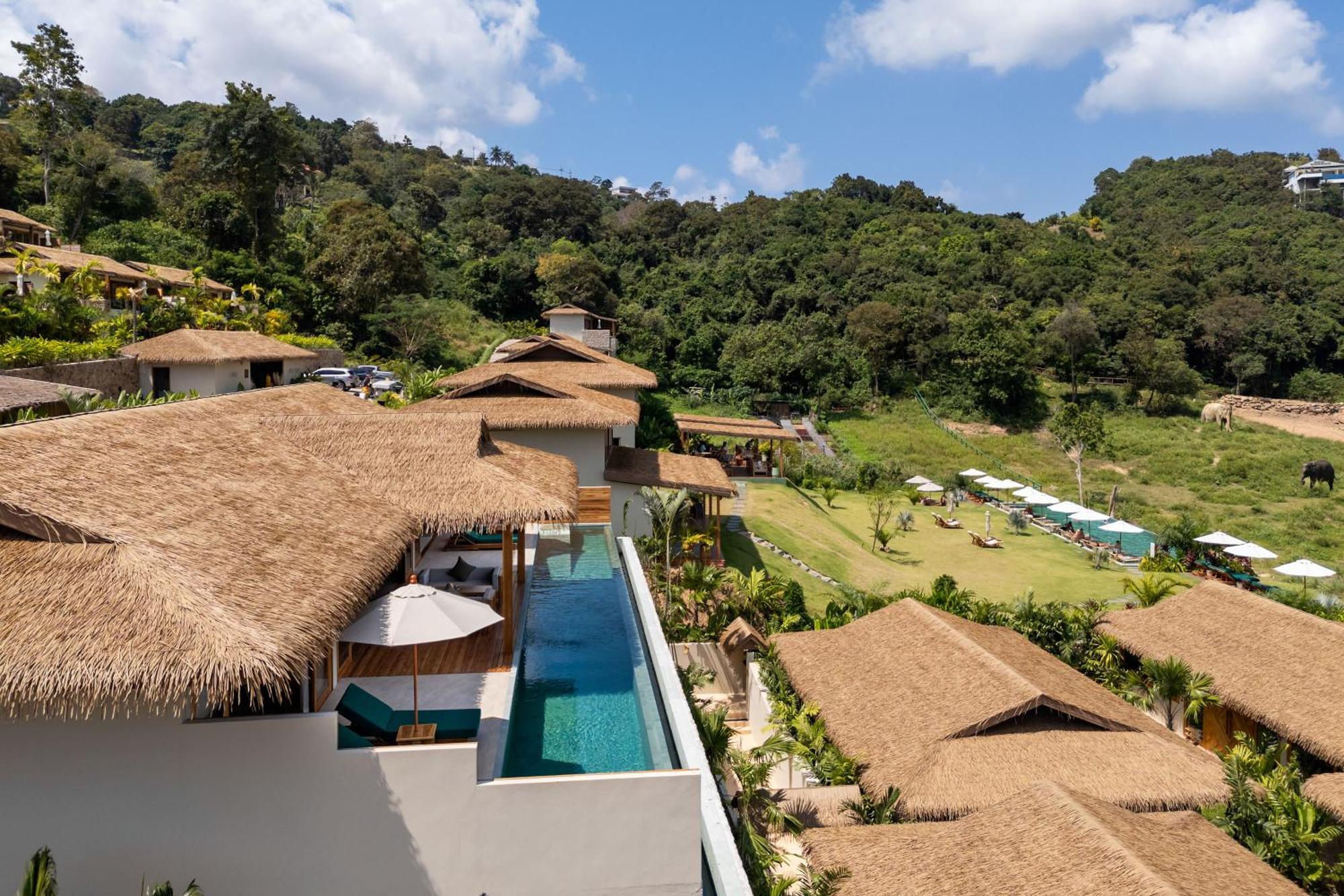 Wild Cottages Elephant Sanctuary Resort Amphoe Koksamui Ngoại thất bức ảnh